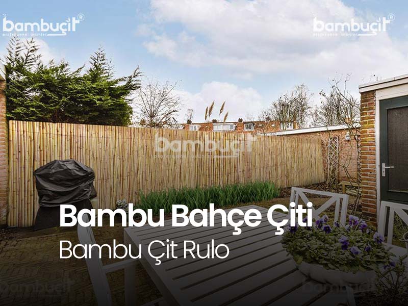 Bambu Bahçe Dekorasyon Uygulamaları