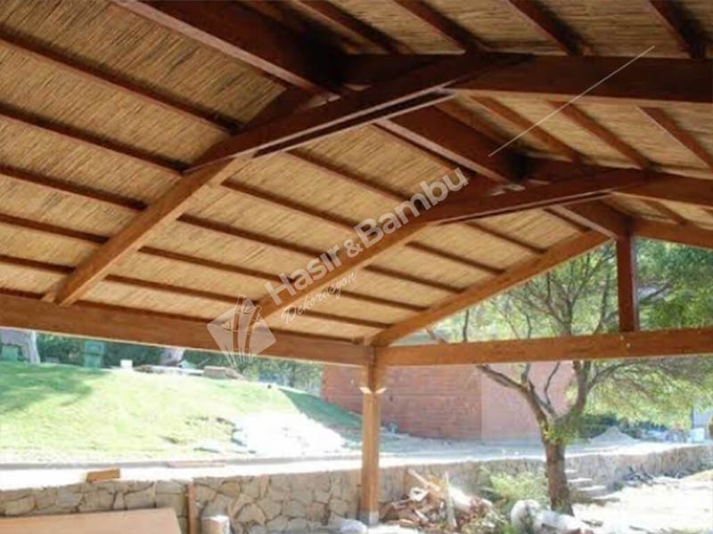 bambu çatı kaplama