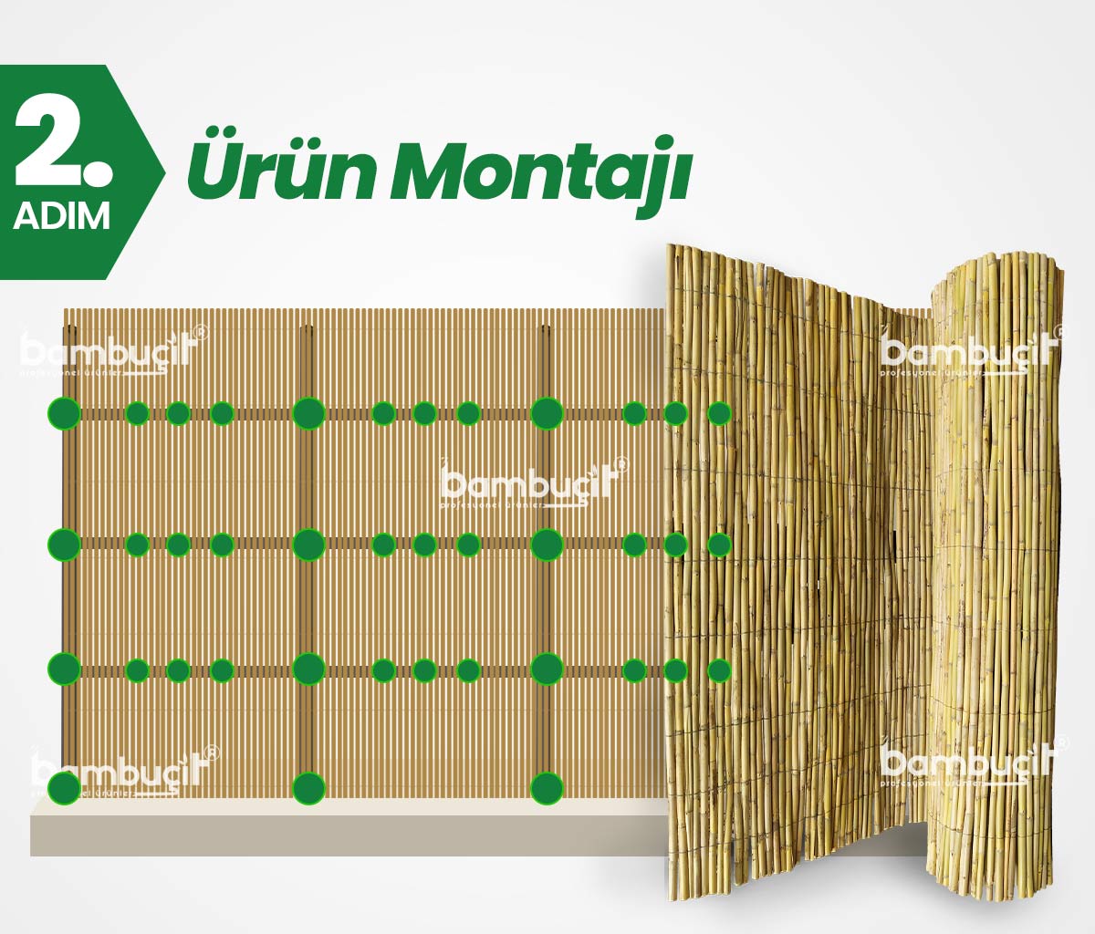 Bambu Çit Uygulama