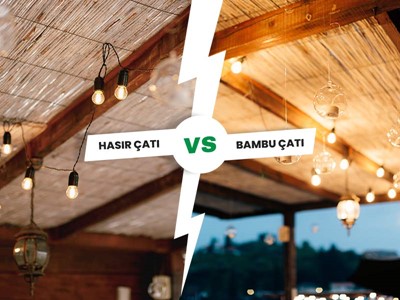 Hasır Çatı ve Bambu Çatı Arasındaki Farklar Nelerdir?