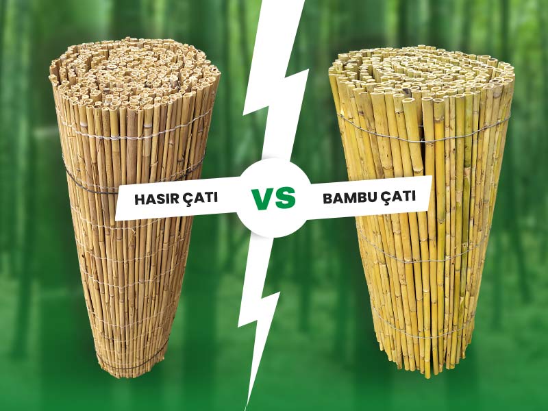 Hasır Çatı ve Bambu Çatı Arasındaki Farklar