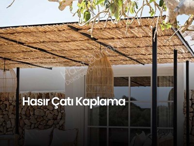 Hasır Dekorasyon Ürün ve Uygulamaları