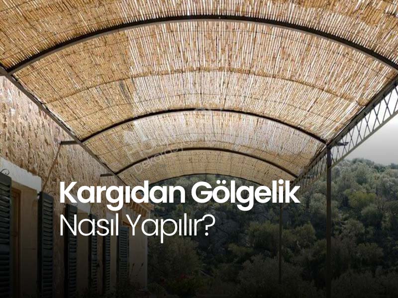Kargıdan Gölgelik Nasıl Yapılır